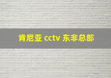 肯尼亚 cctv 东非总部